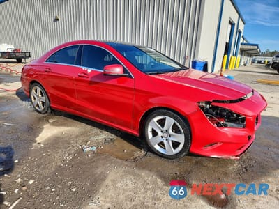 Czwarte zdjęcie samochodu z boku: 2017 MERCEDES-BENZ CLA 250 4MATIC VIN:WDDSJ4GB8HN423501 - miniatura