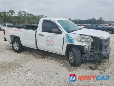 Czwarte zdjęcie samochodu z boku: 2015 CHEVROLET SILVERADO C1500 VIN:1GCNCPEH2FZ380550 - miniatura