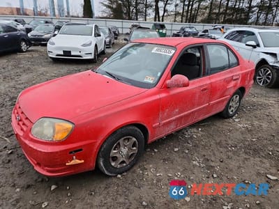 2003 HYUNDAI ACCENT GL KMHCG45C83U475374 - główne zdjęcie licytacji z USA - miniatura