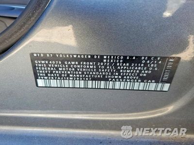 Zdjęcie 12 z 12 samochodu: 2014 VOLKSWAGEN JETTA BASE VIN:3VW2K7AJ1EM293167 - miniatura