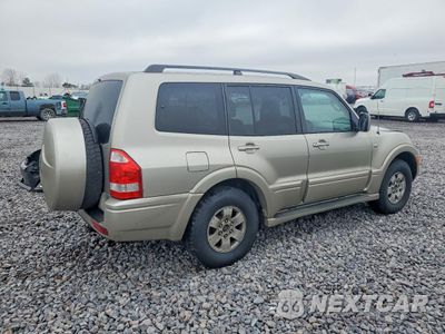 Trzecie zdjęcie samochodu z tyłu: 2003 MITSUBISHI MONTERO LIMITED VIN:JA4NW51S83J039915 - miniatura