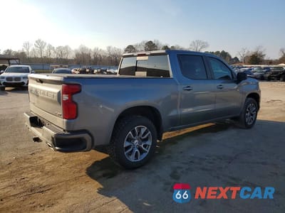 Trzecie zdjęcie samochodu z tyłu: 2021 CHEVROLET SILVERADO K1500 RST VIN:1GCUYEED7MZ182901 - miniatura