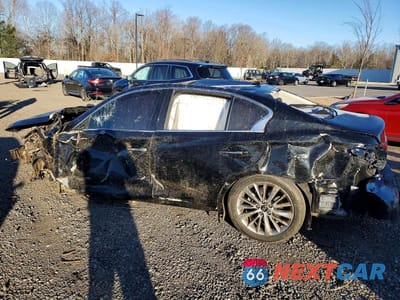Drugie zdjęcie samochodu z przodu: 2022 INFINITI Q50 LUXE VIN:JN1EV7BR1NM340207 - miniatura