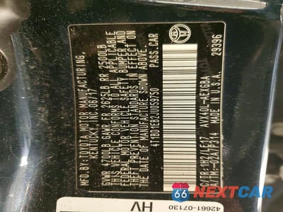 Zdjęcie 12 z 12 samochodu: 2018 TOYOTA AVALON VIN:4T1BD1EB2JU059750 - miniatura