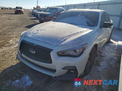 2019 INFINITI Q50 RED SPORT 400 JN1FV7AR3KM800520 - główne zdjęcie licytacji z USA - miniatura