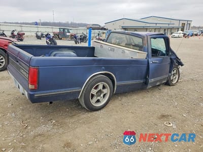 Trzecie zdjęcie samochodu z tyłu: 1985 CHEVROLET S TRUCK S10 VIN:1GCCS14B3F2178152 - miniatura