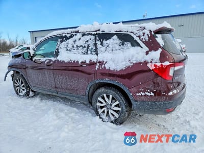Drugie zdjęcie samochodu z przodu: 2019 HONDA PILOT EXL VIN:5FNYF6H59KB027738 - miniatura