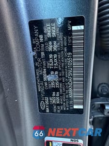 Zdjęcie 10 z 14 samochodu: 2022 HYUNDAI IONIQ 5 SEL VIN:KM8KNDAF5NU105519 - miniatura