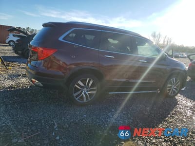 Trzecie zdjęcie samochodu z tyłu: 2016 HONDA PILOT TOURING VIN:5FNYF5H98GB016380 - miniatura