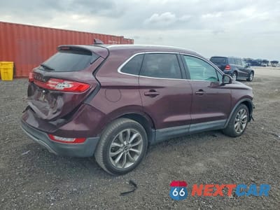 Trzecie zdjęcie samochodu z tyłu: 2019 LINCOLN MKC SELECT VIN:5LMCJ2C91KUL18200 - miniatura