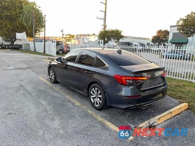 Trzecie zdjęcie samochodu z tyłu: 2022 HONDA CIVIC LX VIN:2HGFE2F2XNH511185 - miniatura