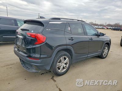 Trzecie zdjęcie samochodu z tyłu: 2018 GMC TERRAIN SLE VIN:3GKALTEV2JL236515 - miniatura