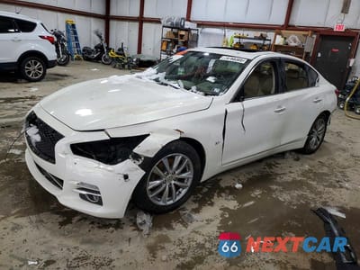 2015 INFINITI Q50 BASE JN1BV7AR3FM418749 - główne zdjęcie licytacji z USA - miniatura