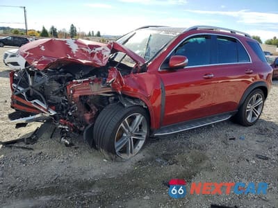 2022 MERCEDES-BENZ GLE 450 4MATIC 4JGFB5KB0NA703515 - główne zdjęcie licytacji z USA - miniatura