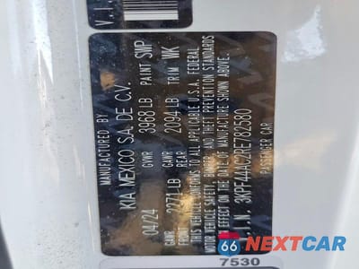 Zdjęcie 13 z 13 samochodu: 2024 KIA FORTE GT VIN:3KPF44AC2RE782580 - miniatura