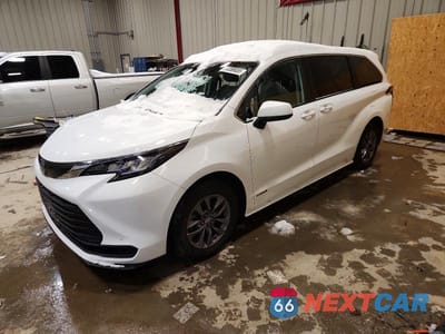 2021 TOYOTA SIENNA LE 5TDKSKFC0MS001166 - główne zdjęcie licytacji z USA - miniatura