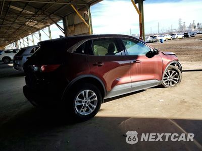 Trzecie zdjęcie samochodu z tyłu: 2021 FORD ESCAPE SE VIN:1FMCU0G66MUA53064 - miniatura