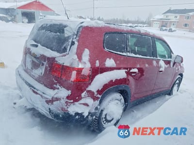 Trzecie zdjęcie samochodu z tyłu: 2012 CHEVROLET ORLANDO LT VIN:KL77P2EM7CK557754 - miniatura