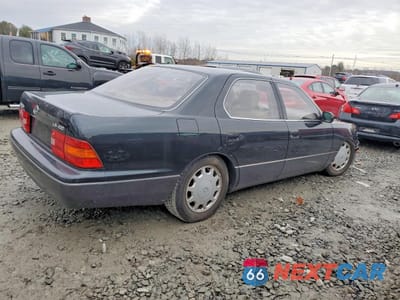 Trzecie zdjęcie samochodu z tyłu: 1995 LEXUS LS 400 VIN:JT8UF22E3S0035394 - miniatura