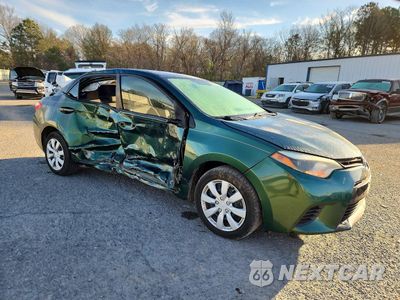 Czwarte zdjęcie samochodu z boku: 2014 TOYOTA COROLLA L VIN:5YFBURHEXEP021744 - miniatura
