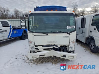 Piąte zdjęcie samochodu w środku: 2020 ISUZU NPR HD REFUSE TRUCK VIN:54DC4W1B6LS802433 - miniatura