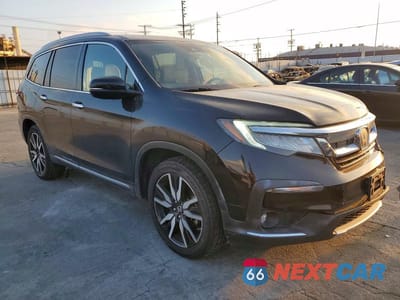 Czwarte zdjęcie samochodu z boku: 2019 HONDA PILOT VIN:5FNYF5H91KB004662 - miniatura