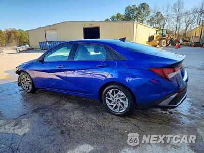 Drugie zdjęcie samochodu z przodu: 2024 HYUNDAI ELANTRA SEL VIN:KMHLM4DG3RU656808 - miniatura