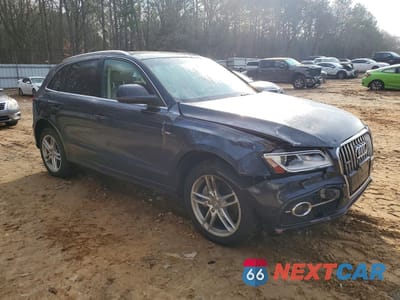 Czwarte zdjęcie samochodu z boku: 2014 AUDI Q5 PREMIUM PLUS VIN:WA1DGAFP6EA077765 - miniatura