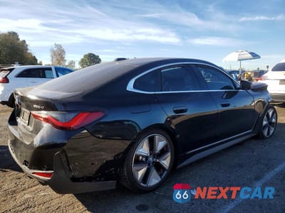 Trzecie zdjęcie samochodu z tyłu: 2024 BMW I4 EDRIVE 40 VIN:WBY73AW01RFS57616 - miniatura