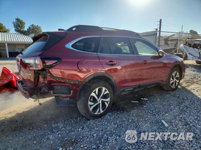 Trzecie zdjęcie samochodu z tyłu: 2020 SUBARU OUTBACK LIMITED VIN:4S4BTANC3L3240442 - miniatura