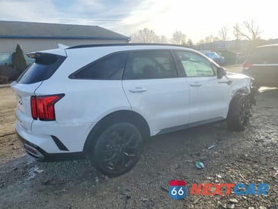 Trzecie zdjęcie samochodu z tyłu: 2022 KIA SORENTO SX VIN:5XYRKDLF0NG151611 - miniatura