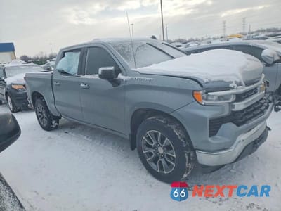 Czwarte zdjęcie samochodu z boku: 2024 CHEVROLET SILVERADO K1500 LT-L VIN:1GCPDKEK5RZ244003 - miniatura