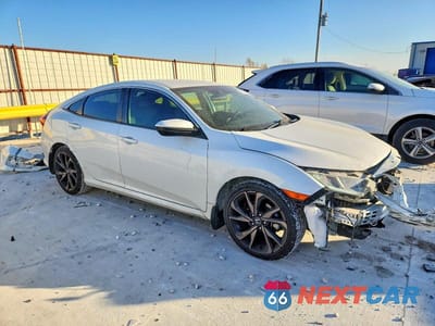 Czwarte zdjęcie samochodu z boku: 2020 HONDA CIVIC SPORT VIN:19XFC2F85LE028303 - miniatura