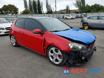 Czwarte zdjęcie samochodu z boku: 2010 VOLKSWAGEN GTI VIN:WVWEV7AJ4AW259192 - miniatura