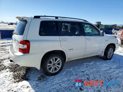 Trzecie zdjęcie samochodu z tyłu: 2007 TOYOTA HIGHLANDER HYBRID VIN:JTEEW21AX70046691 - miniatura