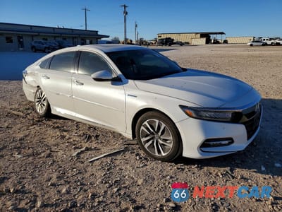 Czwarte zdjęcie samochodu z boku: 2018 HONDA ACCORD TOURING HYBRID VIN:1HGCV3F91JA014170 - miniatura