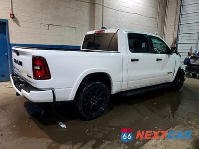 Trzecie zdjęcie samochodu z tyłu: 2025 RAM 1500 LARAMIE VIN:1C6SRFJP9SN726899 - miniatura