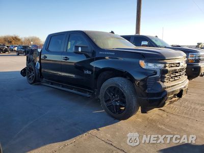 Czwarte zdjęcie samochodu z boku: 2024 CHEVROLET SILVERADO C1500 RST VIN:3GCPADED0RG354088 - miniatura
