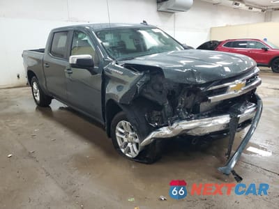 Czwarte zdjęcie samochodu z boku: 2025 CHEVROLET SILVERADO K1500 LT-L VIN:1GCPKKEK6SZ274980 - miniatura