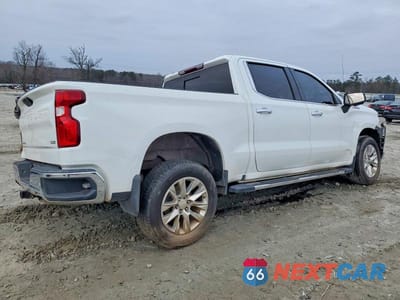 Trzecie zdjęcie samochodu z tyłu: 2022 CHEVROLET SILVERADO LTD K1500 LTZ VIN:1GCUYGEDXNZ166446 - miniatura