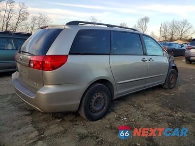 Trzecie zdjęcie samochodu z tyłu: 2009 TOYOTA SIENNA CE VIN:5TDZK23C79S263633 - miniatura