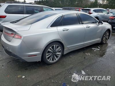 Trzecie zdjęcie samochodu z tyłu: 2017 LINCOLN MKZ SELECT VIN:3LN6L5D9XHR607635 - miniatura