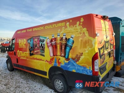 Drugie zdjęcie samochodu z przodu: 2022 RAM PROMASTER 3500 DELIVERY VAN VIN:3C6MRVJG5NE101508 - miniatura