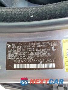 Zdjęcie 12 z 12 samochodu: 2008 BMW 528 I VIN:WBANU53558C110452 - miniatura