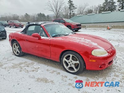 Czwarte zdjęcie samochodu z boku: 2003 MAZDA MX-5 MIATA BASE VIN:JM1NB353130306665 - miniatura