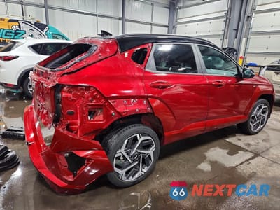 Trzecie zdjęcie samochodu z tyłu: 2024 HYUNDAI KONA N LINE VIN:KM8HACA35RU142078 - miniatura