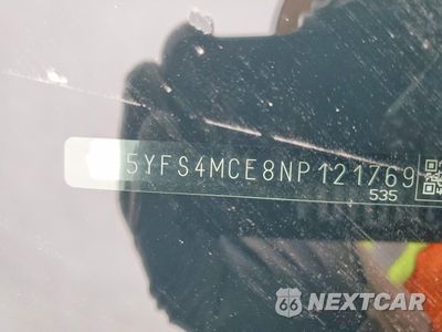 Zdjęcie 13 z 14 samochodu: 2022 TOYOTA COROLLA SE VIN:5YFS4MCE8NP121769 - miniatura