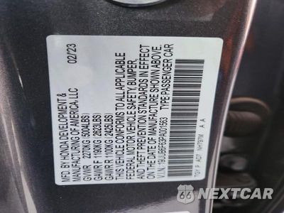 Zdjęcie 13 z 13 samochodu: 2023 ACURA TLX ADVANCE VIN:19UUB6F63PA001563 - miniatura