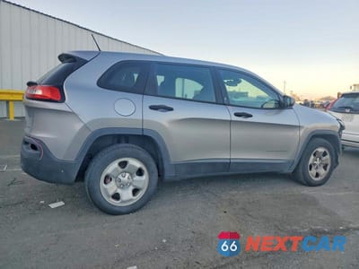 Trzecie zdjęcie samochodu z tyłu: 2014 JEEP CHEROKEE SPORT VIN:1C4PJLAB2EW222184 - miniatura