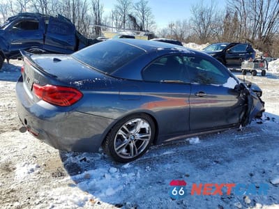 Trzecie zdjęcie samochodu z tyłu: 2019 BMW 430XI VIN:WBA4Z3C53KEF31263 - miniatura